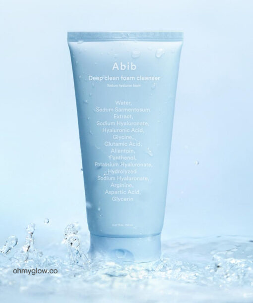 韓國 ABIB Deep Clean Foam Cleanser Sedum Hyaluron Foam 💦垂盆草透明質酸淨透洗面乳 - 150ml
