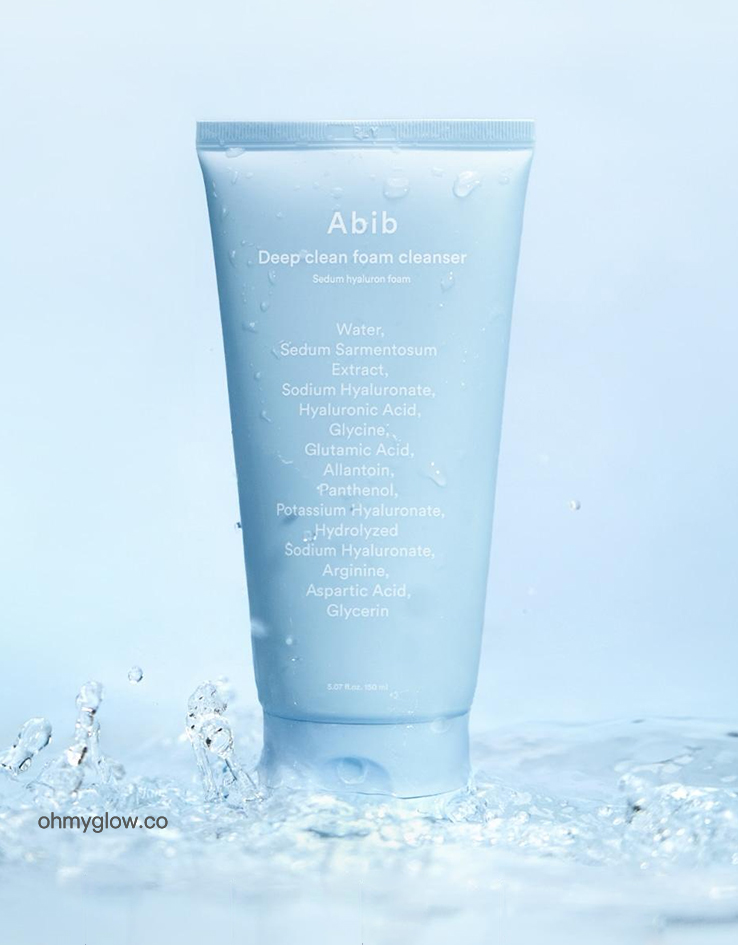 韓國 ABIB Deep Clean Foam Cleanser Sedum Hyaluron Foam 💦垂盆草透明質酸淨透洗面乳 - 150ml
