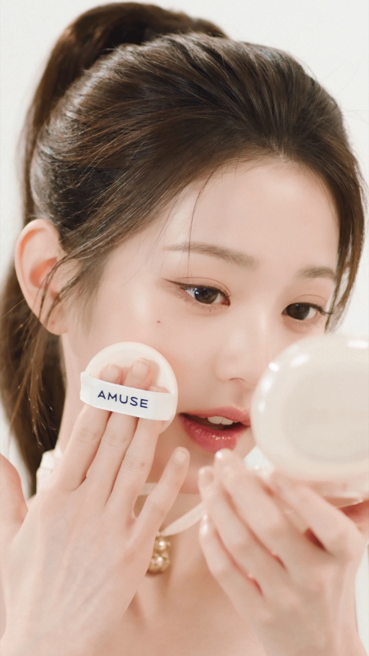 新升級版!韓國AMUSE X 員瑛 Dew Jelly Master Cushion SPF 38 PA+++ 果凍保濕水光抗純素隔離抗污染氣墊粉底 – 4色選擇