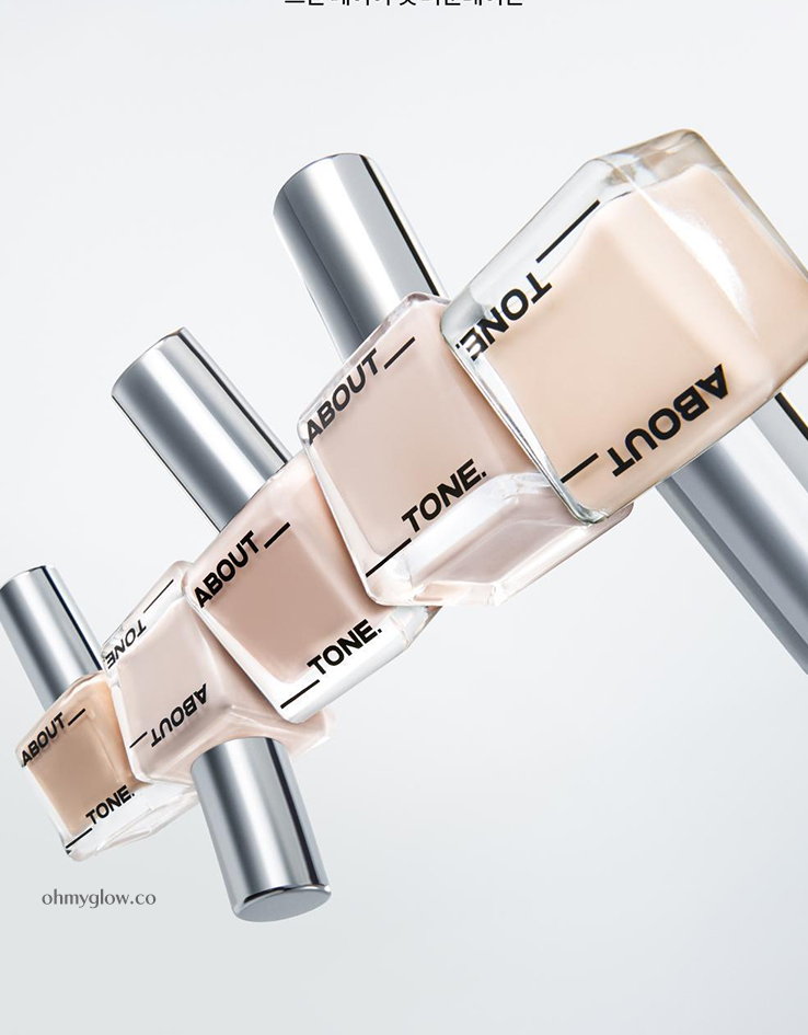 韓國 About tone Skin Layer Fit Foundation SPF30 PA++ 24小時持久半霧面絲滑無瑕粉底液 - 5色選擇