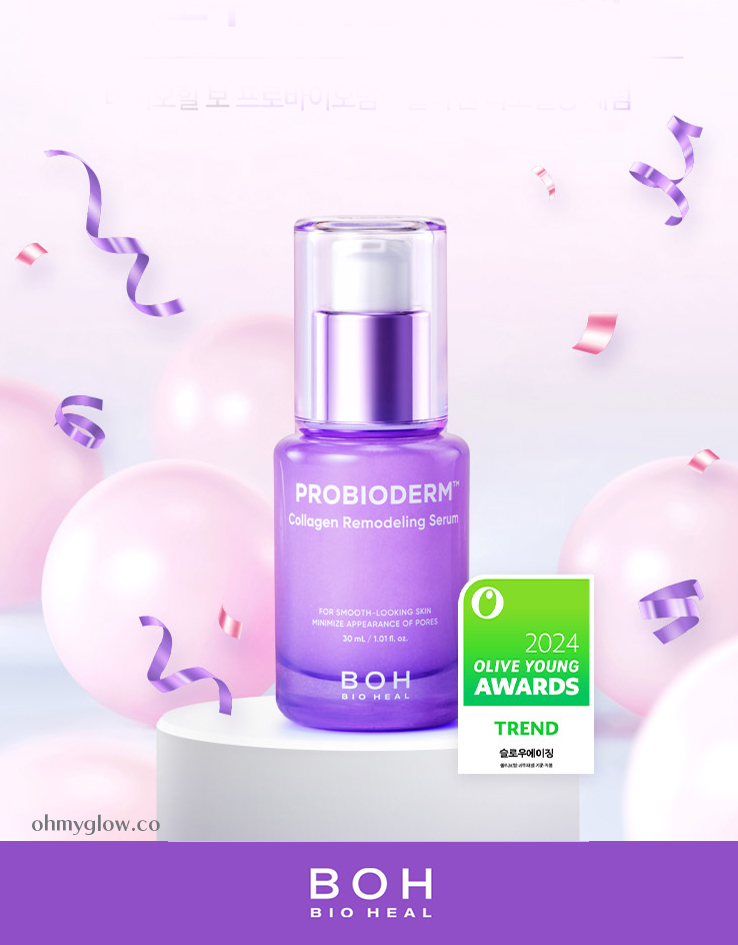 Olive Young 🏆~韓國 Bioheal Boh Probioderm Collagen Remodeling Serum 第2代 益生菌膠原蛋白重塑緊緻精華- 30ml