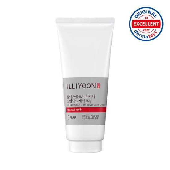 極乾肌高效滋潤～韓國 ILLIYOON Ultra Repair Intensive Care Cream 深層滋潤角蛋白護理身體修復保濕霜 - 200ml