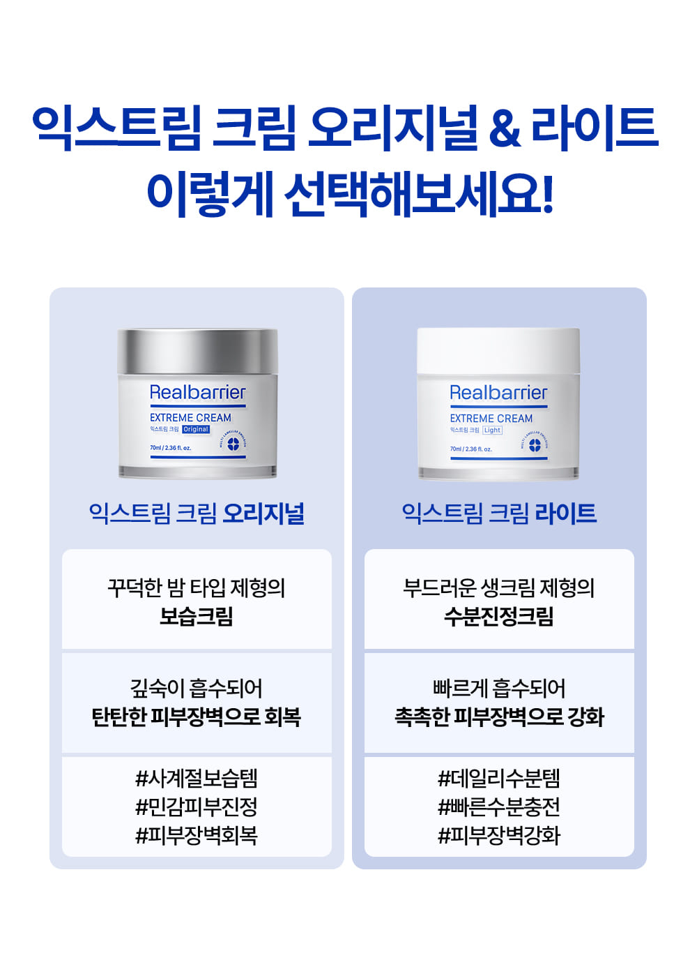 韓國 REAL BARRIER Extreme Cream Light 高效保濕修復肌膚屏障輕盈保濕面霜 - 50ml