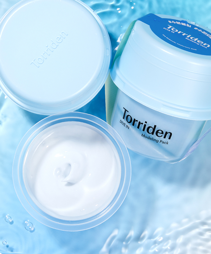 Olive Young 🏆 韓國 Torriden DIVE IN Low Molecular Hyaluronic Acid Modeling Pack 💦 低分子透明質酸保濕舒緩軟膜