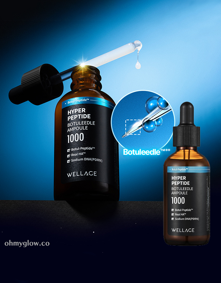 韓國 Wellage Hyper Peptide Botuleedle Ampoule 高濃度超胜肽肉毒桿菌微針收毛孔安瓶 - 50ml