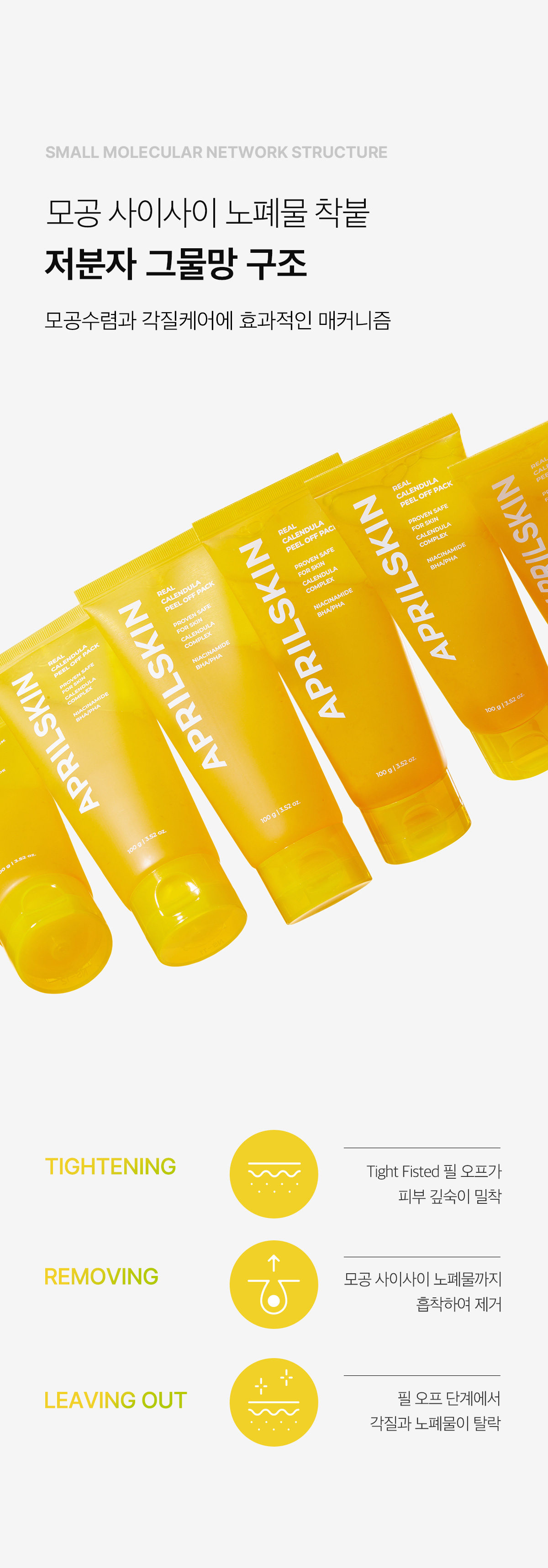 韓國 April Skin Real Calendula Peel Off Pack 金盞菊花撕拉面膜 - 100g