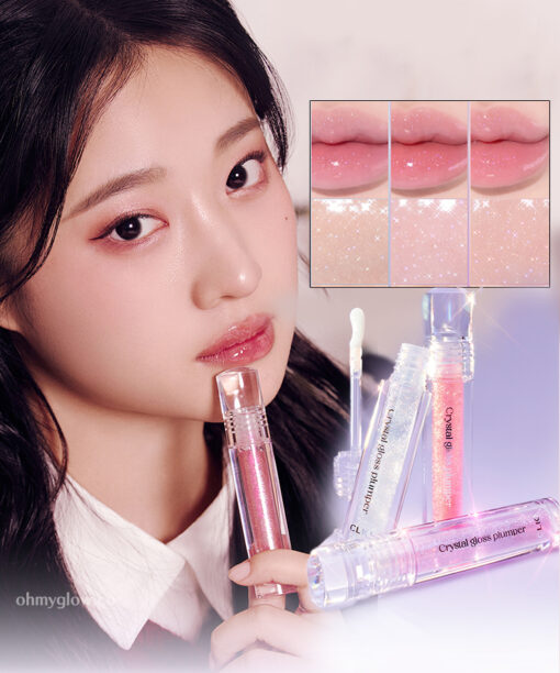 水亮嘟嘟唇～韓國 CLIO Crystal Gloss Plumper 晶透水亮辣涼豐潤唇蜜 - 3色選擇
