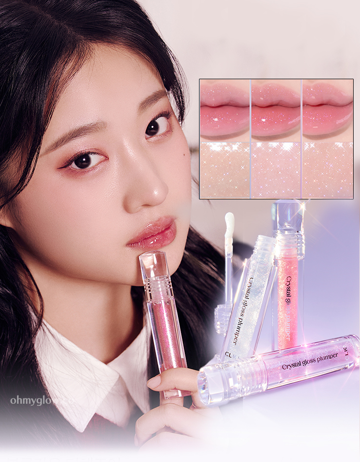 水亮嘟嘟唇～韓國 CLIO Crystal Gloss Plumper 晶透水亮辣涼豐潤唇蜜 - 3色選擇