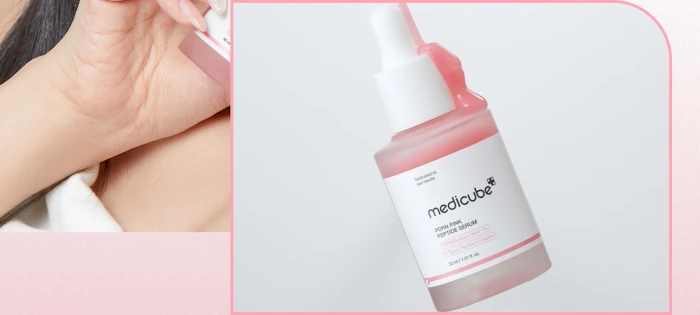 2週美白去印~韓國 medicube PDRN Pink Peptide Serum 三文魚PDRN粉紅B12胜肽膠原蛋白安瓶 - 30ml