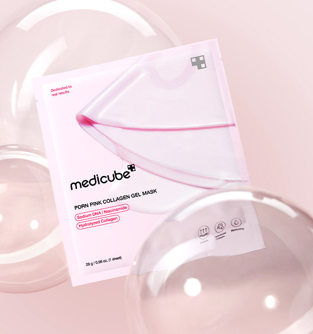 韓國 medicube Pink Collagen Gel Mask 三文魚PDRN粉紅B12胜肽膠原蛋白果凍面膜 - 2種選擇