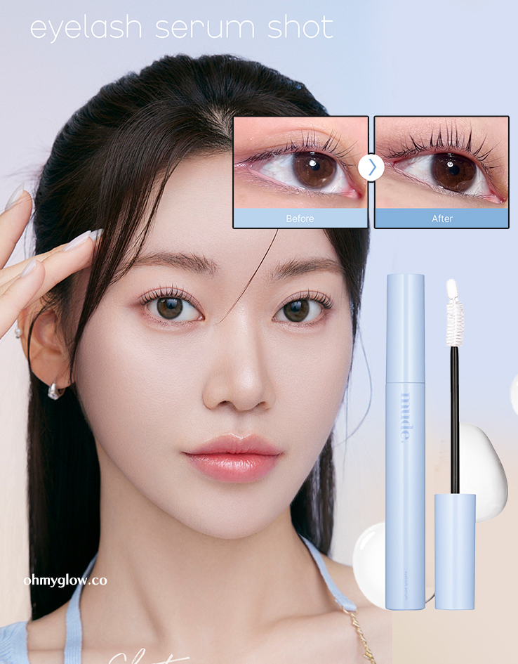 升級育睫～韓國 mude Eyelash Serum Shot 眉睫毛增長精華液