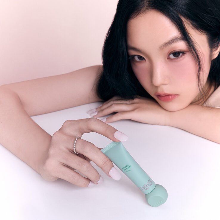 自製胭脂色～韓國 nuse mousse care cheek handy 修護慕絲霧面胭脂液【便攜版】- 8色選擇