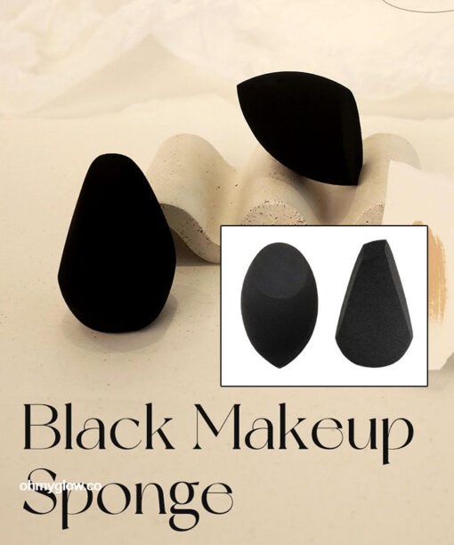 韓國 PICCASSO Black Makeup Sponge 黑色Q彈濕用美妝蛋 - 2款選擇