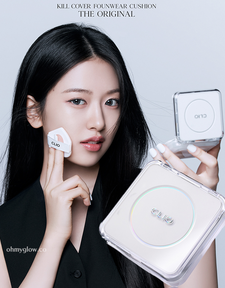 韓國 Olive Young長期熱賣🏆 CLIO Kill Cover Founwear Cushion The Original 白月光盒皇牌極緻長效無瑕氣墊粉底連補充裝 – 5色選擇