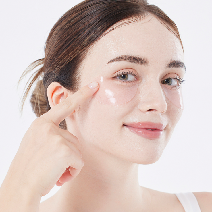 新品！消腫去眼袋細紋～韓國 COSRX The Peptide Collagen Hydrogel Eye Patch 胜肽低分子膠原咖啡因局部面膜眼膜 - 60片裝