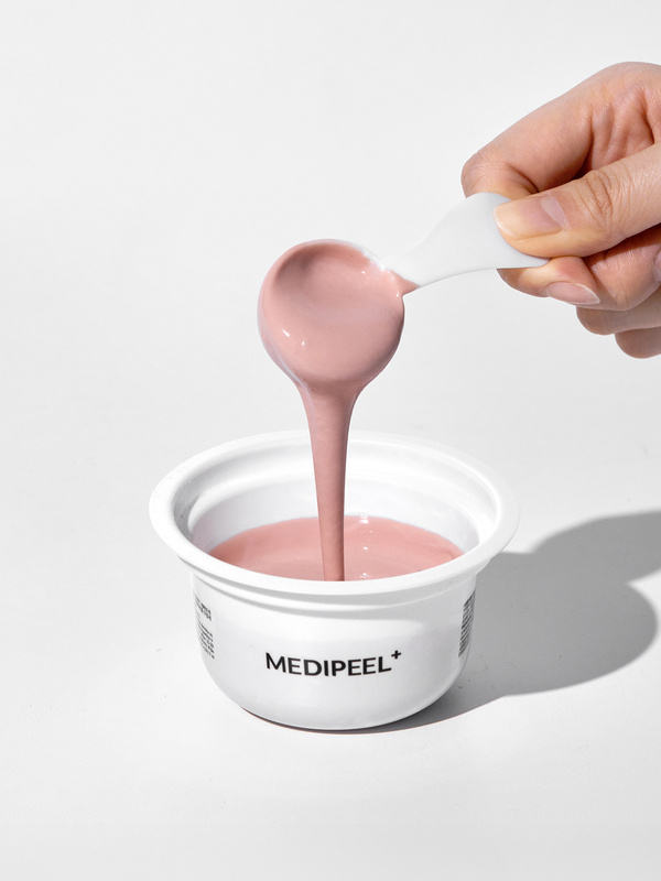 毛孔即時改善121%～韓國 Daiso x Medi Peel LACTO Pore Lifting Modeling Pack 皇牌軟膜 - ❤️緊緻收毛孔