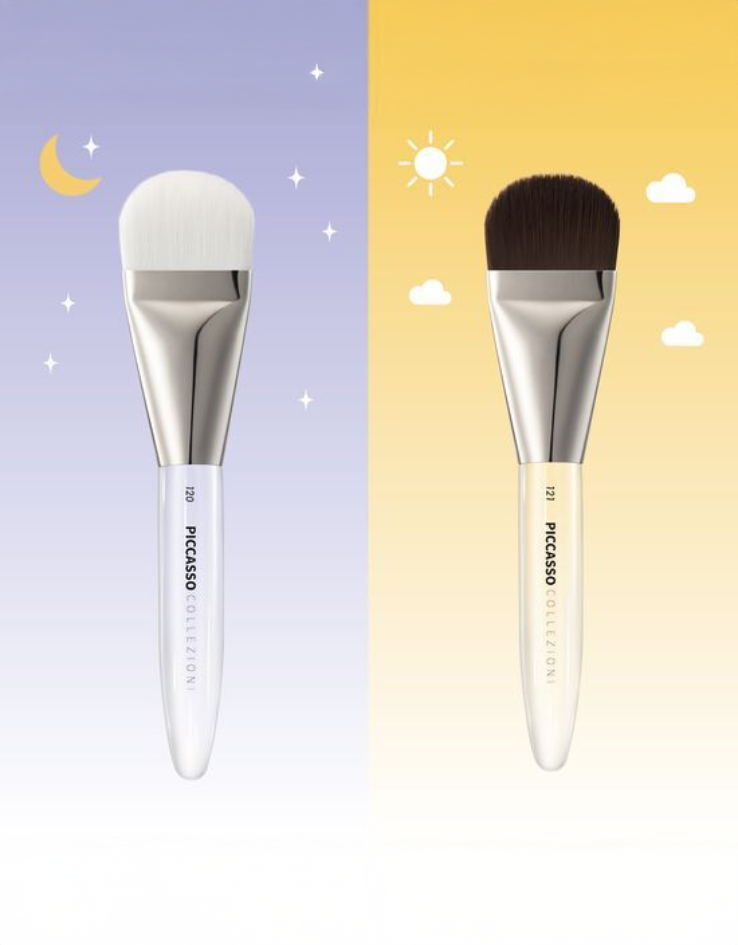 韓國 Piccasso Collezioni Skin Care Brush 早晚護膚面霜面膜掃 #120 #121