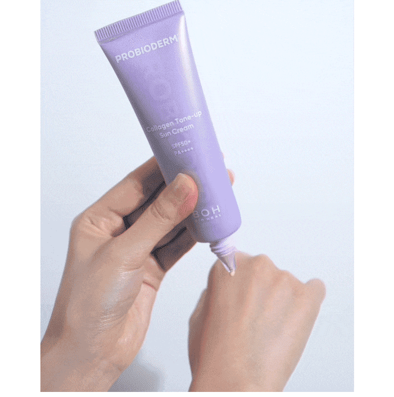 韓國 Bio Heal BOH Probioderm Collagen Tone Up Sun Cream SPF50+ PA++++ 益生菌膠原蛋白抗老提亮防曬霜