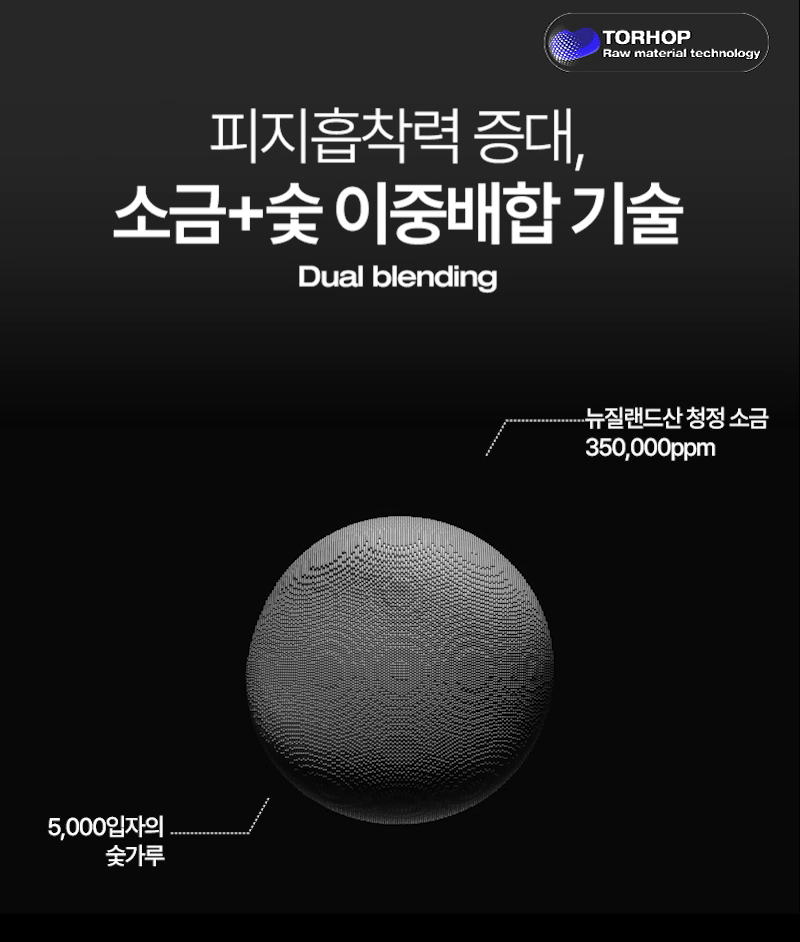 韓國 Torhop Kaamos Black Salt Foaming Cleanser 超高濃度黑鹽鑛物超微泡深清毛孔潔面 - 130g