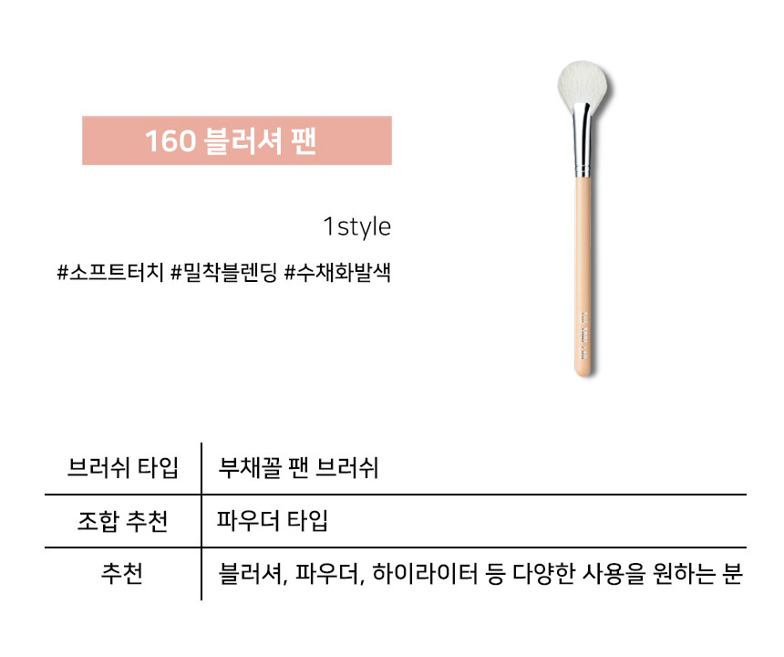 韓國 The Tool Lab 159 Contour & Highlighter Brush 立體輪廓修容高光掃