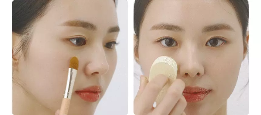 Happyrim老師愛用掃具~韓國 The Tool Lab 231 Full Coverage Concealer Brush 無瑕底妝遮瑕掃 - 2種尺寸選擇