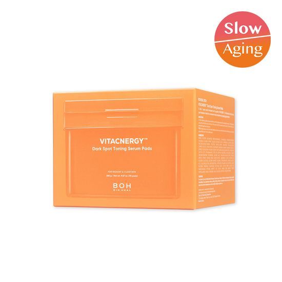 新升級！韓國 BioHeal BOH Vitacnergy Spot Removal Toning Serum Pad 99% 高純度專利脂質體維C提亮去暗沉精華爽膚棉片 - 70片裝