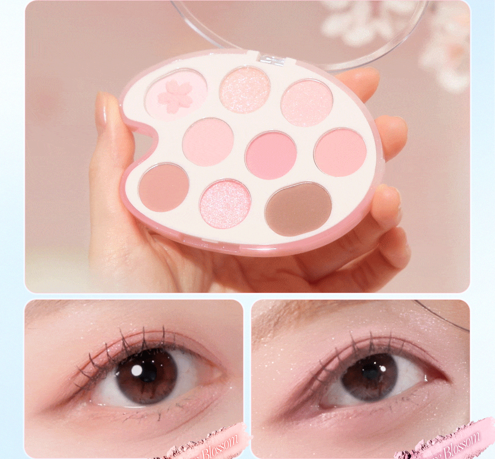 韓國 Dasique #Pink Blossom 限量系列 Shadow Palette 9色春日粉櫻眼影盤 (#30-31) - 2色選擇