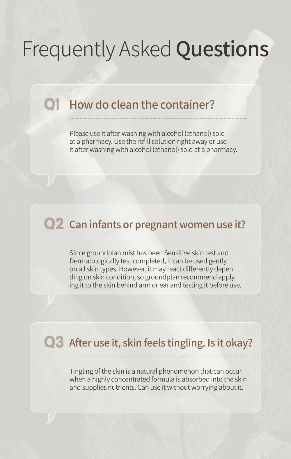 濕疹敏弱肌孕婦友好~韓國Groundplan Mist 天然溫和保濕抗敏噴霧 - 2種選擇