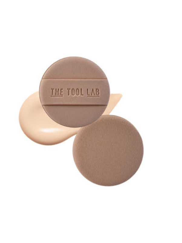 氣墊友好～韓國 The Tool Lab Long Lasting Tension Puff 皇持久貼服粉撲圓形款(Matte/Glow/Cover/Airy) 2個裝 -4種妝效選擇