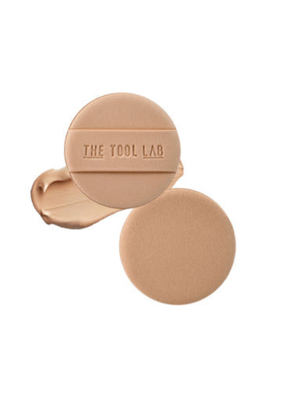 氣墊友好～韓國 The Tool Lab Long Lasting Tension Puff 皇持久貼服粉撲圓形款(Matte/Glow/Cover/Airy) 2個裝 -4種妝效選擇