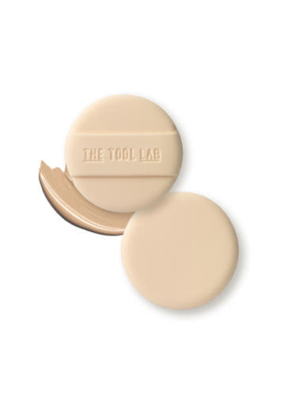 氣墊友好～韓國 The Tool Lab Long Lasting Tension Puff 皇持久貼服粉撲圓形款(Matte/Glow/Cover/Airy) 2個裝 -4種妝效選擇