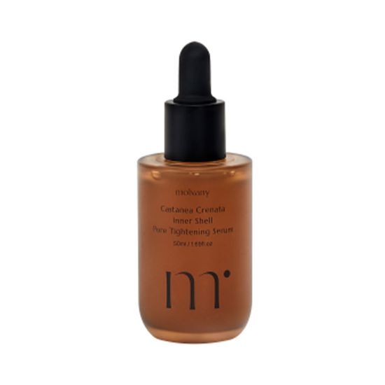 高旻示代言 收毛孔一次見效～韓國 MOLVANY Castanea Crenata Inner Shell Pore Tightening Serum 栗殼緊緻控油收毛孔精華 - 50ml