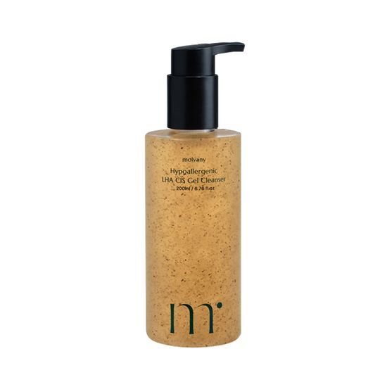 高旻示代言～OY高評潔面✨韓國 MOLVANY Hypoallergenic LHA CIS Gel Cleanser 🌰低敏栗殼LHA溫和去角質潔面凝膠 - 200ml