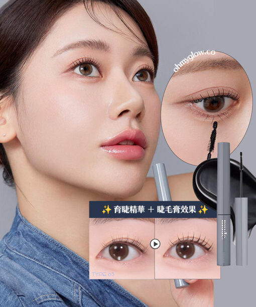 韓國 Mude Eyelash Tinting Serum Shot 睫毛增長＋自然明眸睫毛膏雙效睫毛精華 - #01 Black