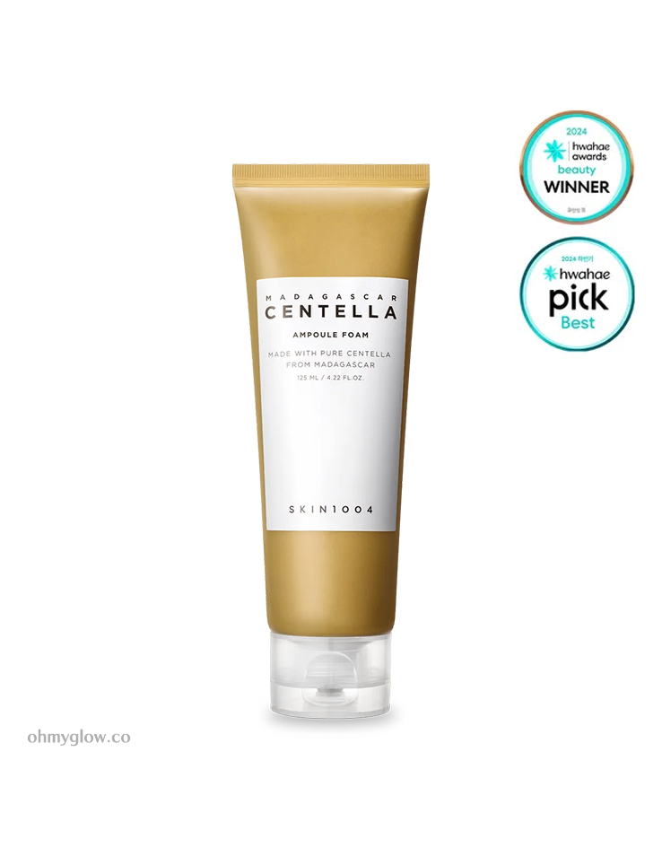 韓國SKIN1004 Madagascar Centella Ampoule Foam 弱酸性馬達加斯加積雪草安瓶修復舒緩潔面乳 - 125ml