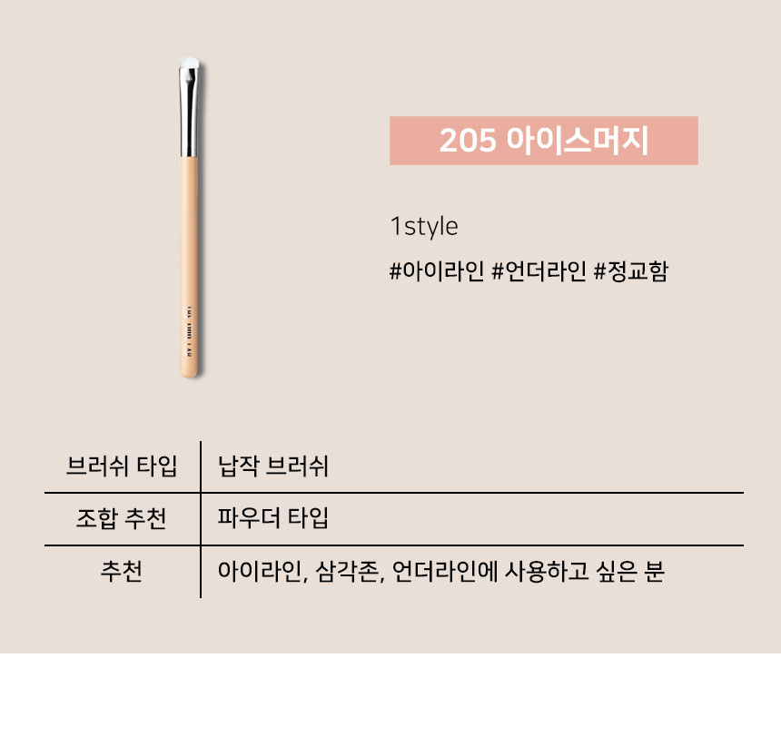 韓國 The Tool Lab 205 Eye Smudge 眼線暈染眼影掃