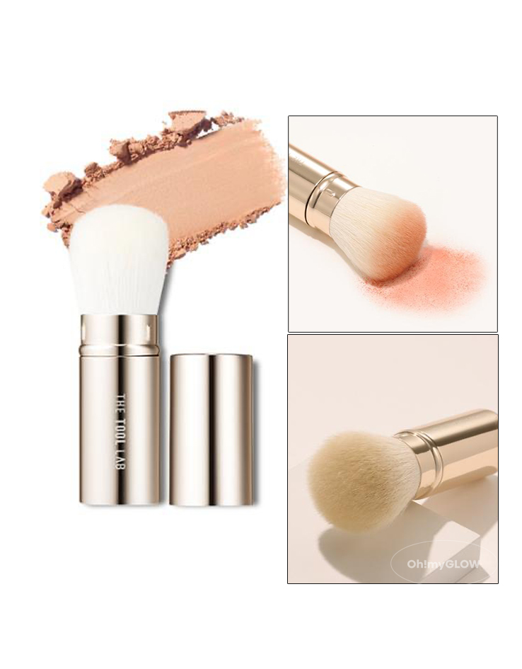 韓國 The Tool Lab 301 Retractable Powder Brush 便攜伸縮式多用途胭脂散粉掃