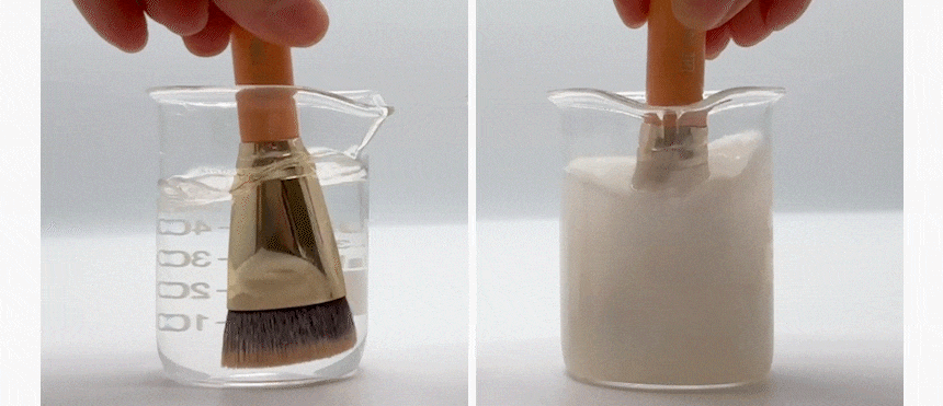 韓國 The Tool Lab 906 Foundation Brush Cleanser 粉底纖維毛掃具專用高濃縮洗掃液(320ml / 50ml) - 2種選擇