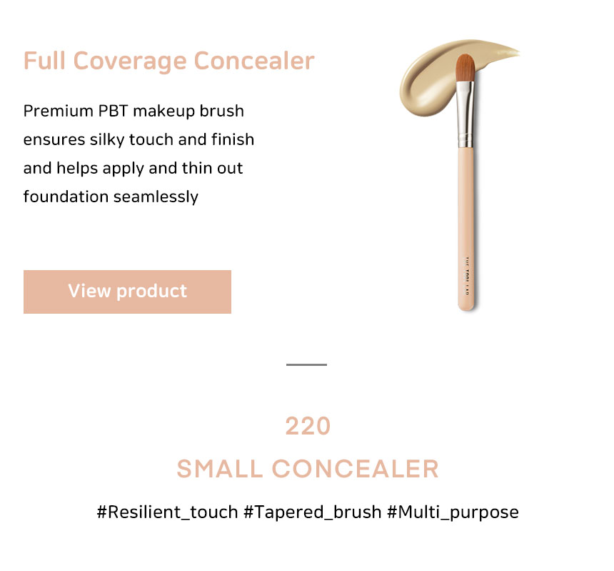 Happyrim研發~韓國 The Tool Lab Happyrim Base Kit 底妝遮瑕掃具優惠(231 Full Coverage Concealer + 220 Small Concealer)