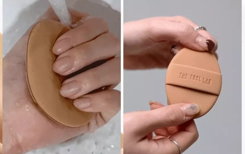 氣墊友好~韓國 The Tool Lab Long Lasting Tension Puff 皇牌持久貼服粉撲圓形款(Matte/Glow/Cover/Airy) 2個裝 -4種妝效選擇