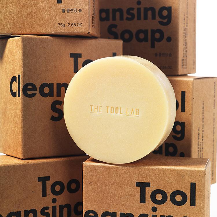 韓國 The Tool Lab Tool Cleansing Soap 刷具粉撲清潔眼皂 - 75g 韓國 The Tool Lab Tool Cleansing Soap 刷具粉撲清潔眼皂 - 75g