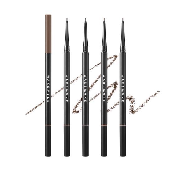 韓國 Wakemake Soft Drawing Silm Brow 1mm 精細斜角柔和根根分明眉筆 - 4色選擇