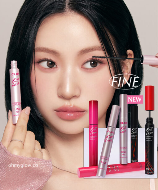 新款#Fine系列睫毛膏~韓國 Clio Kill Lash Super Proof Mascara 極緻捲翹超防水睫毛膏 - 7款選擇