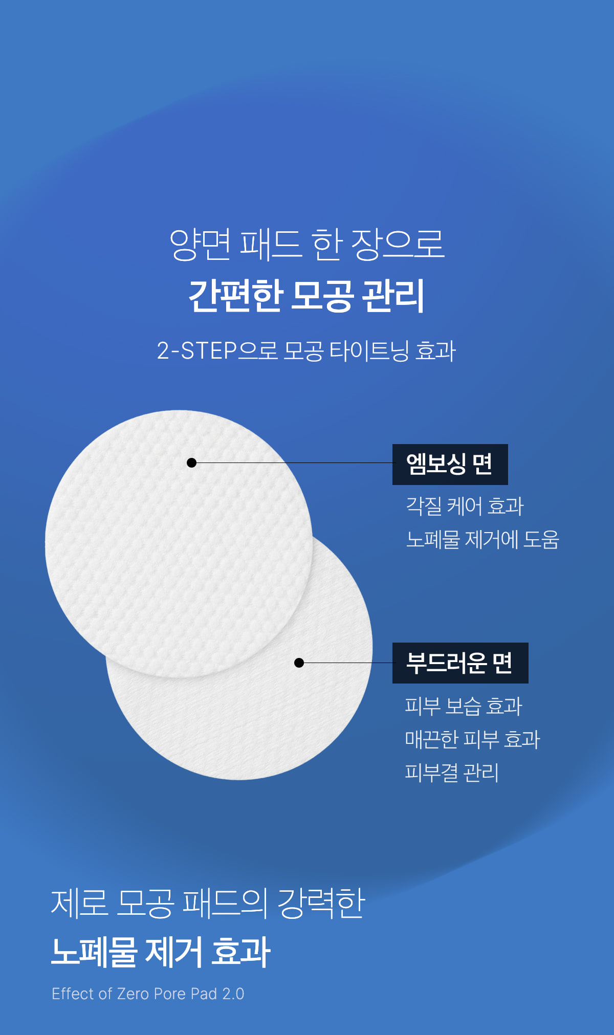 韓國 medicube Zero Pore Pad 2.0 零毛孔角質護理爽膚棉片 - 70片裝