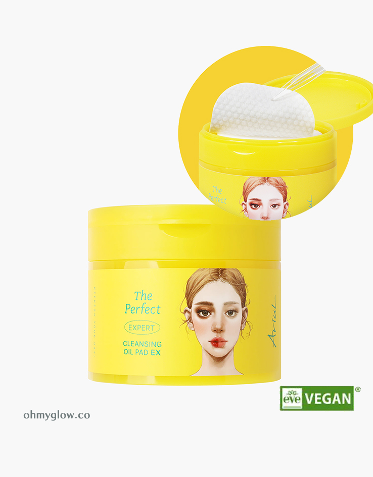 韓國 Ariul The Perfect Cleansing Oil Pads EX 快速卸妝油棉片 - 60片裝