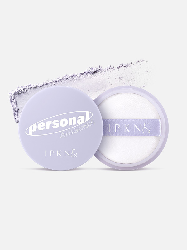 韓國 IPKN Personal Tone Correcting Power 個人色彩校正調色定妝蜜粉(綠色/紫色) - 2色調選擇