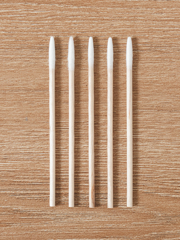 韓國Daiso Pointed Wooden Swab 精細棉花棒 - 400支裝