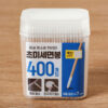 韓國Daiso Pointed Wooden Swab 精細棉花棒 - 400支裝
