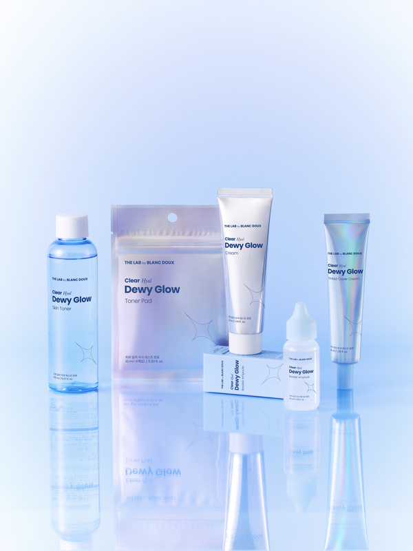 韓國平價彩妝。Daiso X The Lab by Blanc Doux Clear Hyal Dewy Glow Tinted Cover Cream 保濕透亮潤色素顏霜