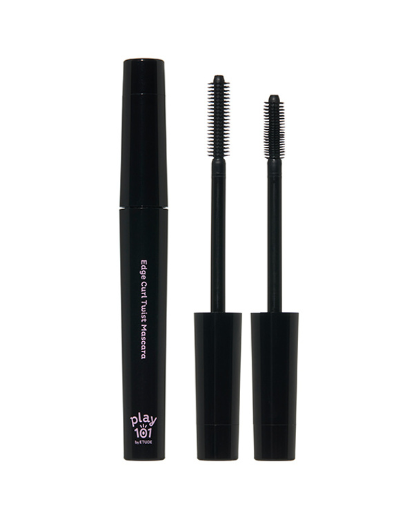 韓國平價彩妝 Play 101 by Etude Edge Curl Twist Mascara Black 纖長捲翹2in1黑色睫毛膏